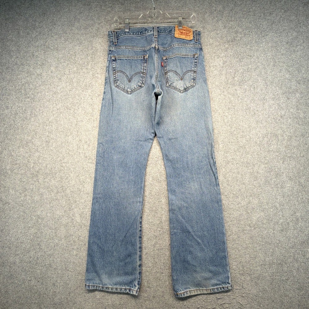 Vintage Levis 517 Jeans Mens 32x32 Blue Cotton Bootcut Western Y2K